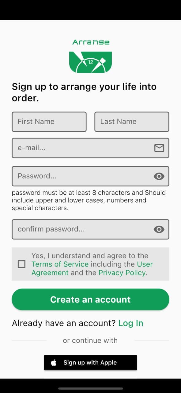 Arrange screenshot 2