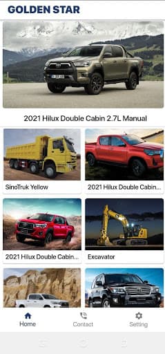 Golden Star mobile app and website