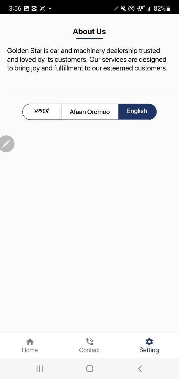 Golden Star mobile app and website screenshot 4